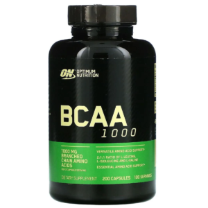 Bcaa 1000mg 200 Capsulas – Optimum Nutrition
