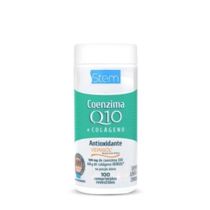 Coenzima Q10 25mg + Colágeno 750mg Stem 100 comprimidos