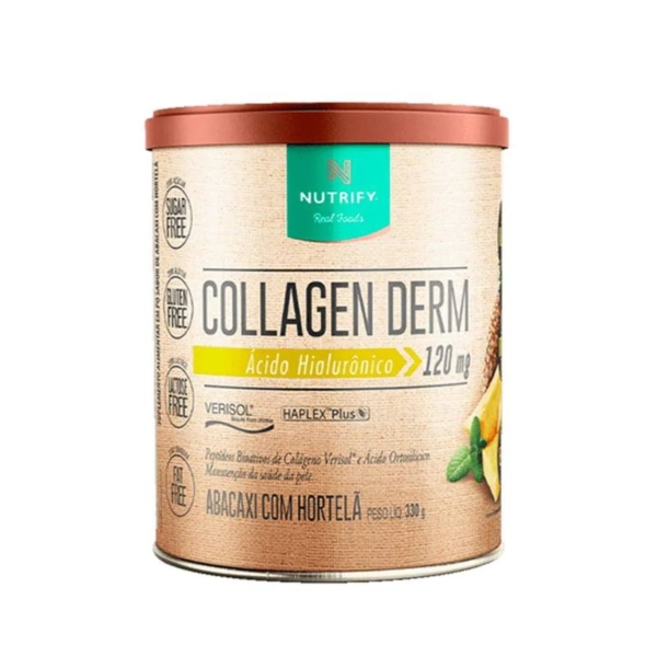 Colágeno Hidrolisado Nutrify Collagen Derm Abacaxi com Hortelã 330g