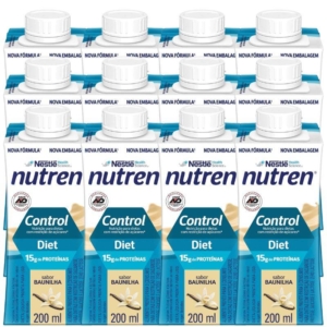 Complemento Alimentar Nutren Control Baunilha 200Ml 12 Unidades