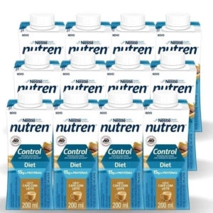 Complemento Alimentar Nutren Control Café C/ Leite 12 Unidades