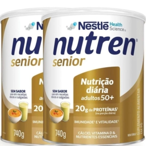 Complemento Alimentar Nutren Senior Sem Sabor 740G 2 Unidades