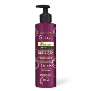 Creme para Pentear Definição Eudora Siàge Pro Cronology Curvas 300ml