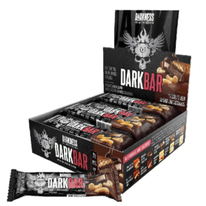 Dark Bar Caixa 8 unidades (720g) – Sabor: Choc. Meio Amargo C/ Castanhas – (nova Embalagem)