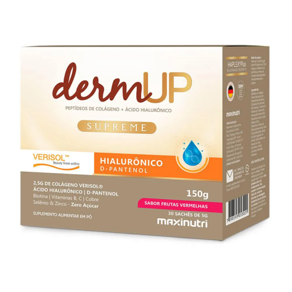 Dermup Supreme Verisol Sache Sabor Frutas Vermelhas Maxinutri