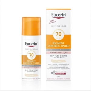 Eucerin Protetor Solar Pigment Control Tinted Fps70 Cor Claro 50G (4005900905611)