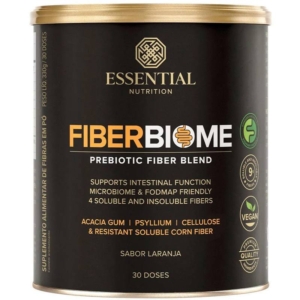 Fiberbiome Blend de Fibras Probioticas Laranja (300G) – Essential Nutrition