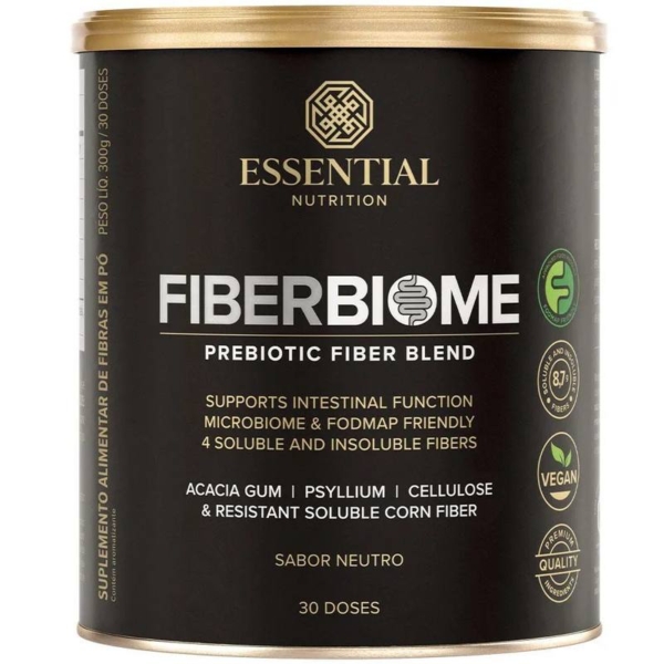 Fiberbiome Blend de Fibras Probioticas Neutro (300G) – Essential Nutrition