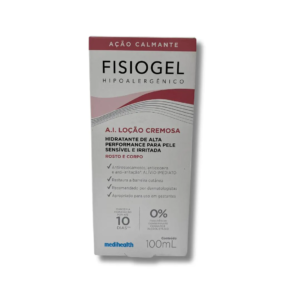 Fisiogel A.i. Loção Cremosa Pele Sensível E Irritada Rosto E Corpo 100ml
