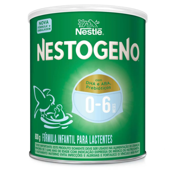Fórmula Infantil Nestogeno 1 Nestlé 0 a 6 meses 800g