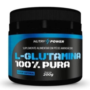 Gluatamina Nutry Power L-glutamina 100% Pura 200g