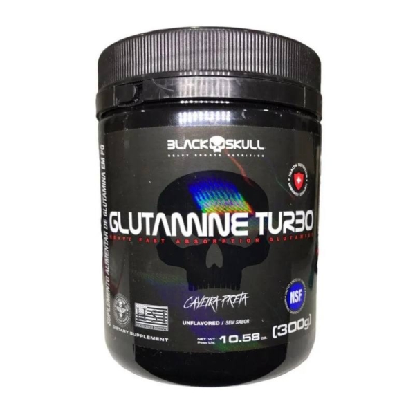 Glutamina Black Skull Turbo 300g