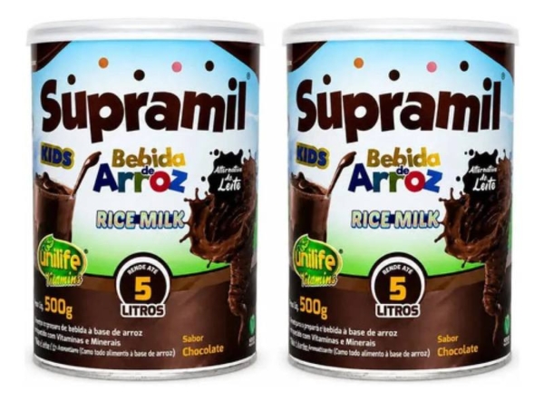 Kit 2 Supramil Kids Chocolate 500g – Unilife