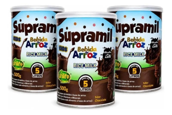 Kit 3 Supramil Kids Chocolate 500g – Unilife