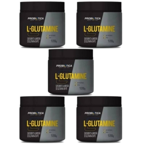 Kit 5X L-Glutamine – 120G – Probiótica