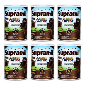 Kit 6 Supramil Kids Chocolate 500g – Unilife