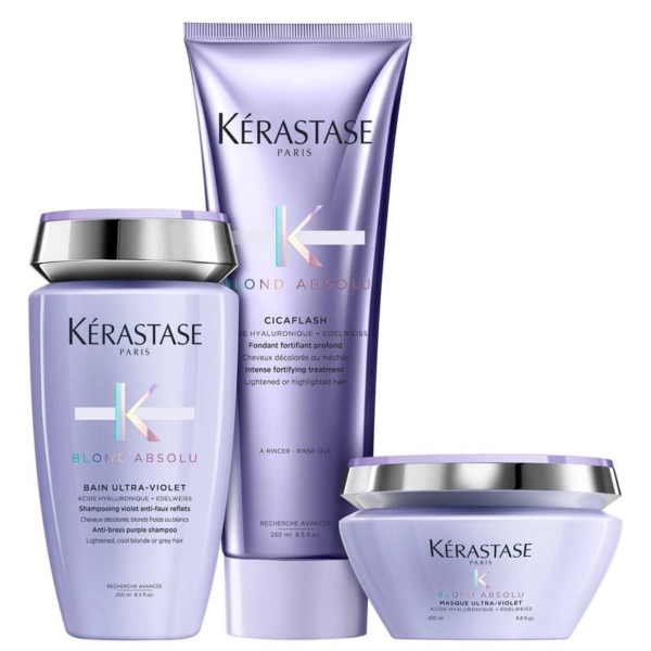 Kit Kérastase Blond Absolu Bain Ultra-Violet (3 Produtos)