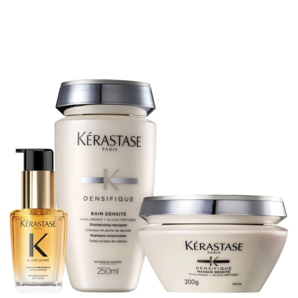 Kit Kérastase Densifique L’Huile Originale Travel Size Trio (3 Produtos)