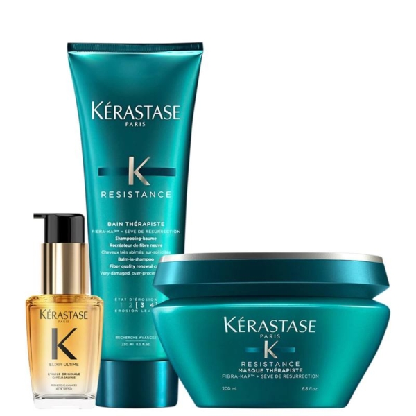 Kit Kérastase Résistance Elixir Ultime L’Huile Originale (3 Produtos)
