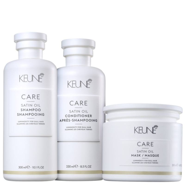 Kit Keune Care Satin Oil Tratamento Profundo (3 Produtos)