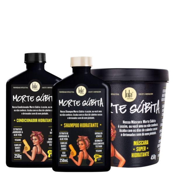Kit Lola Cosmetics Morte Súbita (3 Produtos)