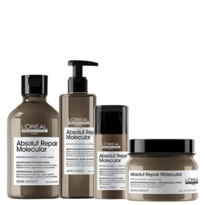 Kit L’Oréal Professionnel Absolut Repair Molecular Ultra (4 Produtos)