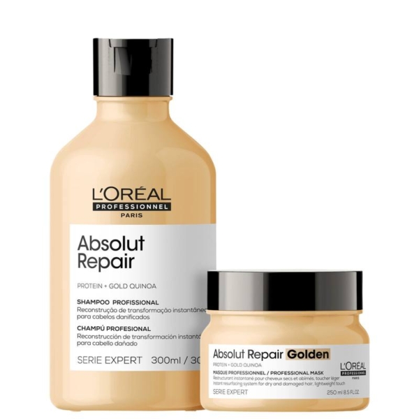 Kit L’Oréal Professionnel Serie Expert Absolut Repair Gold Quinoa + Protein Golden Lightweight (2 produtos)