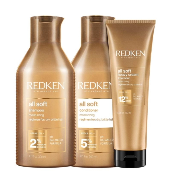 Kit Redken All Soft Heavy (3 Produtos)