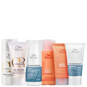 Kit Wella Professionals BlondorPlex Invigo Nutri-Enrich Oil Reflections Mini (6 Produtos)