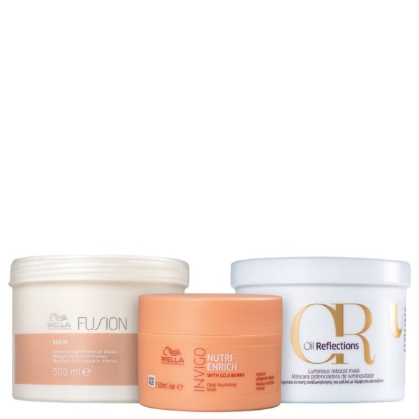 Kit Wella Professionals Cronograma Capilar Salon (3 Produtos)