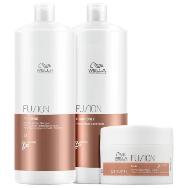 Kit Wella Professionals Fusion Trio Super Salon (3 Produtos)