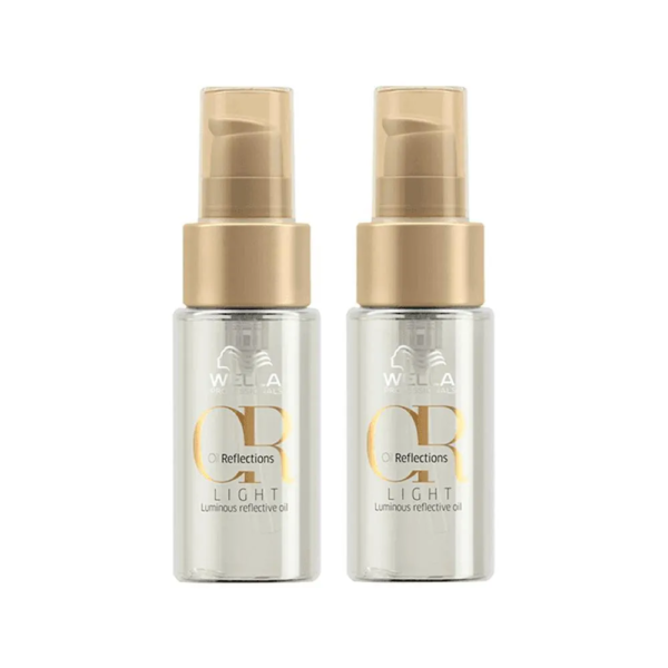 Kit Wella Professionals Oil Reflections Light Óleo Capilar 30ml – 2 unidades