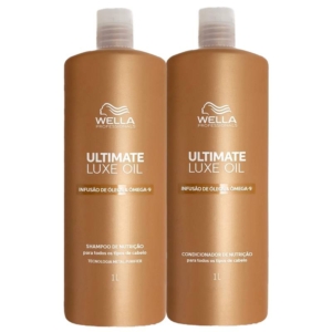 Kit Wella Professionals Ultimate Luxe Oil Salon Duo (2 Produtos)