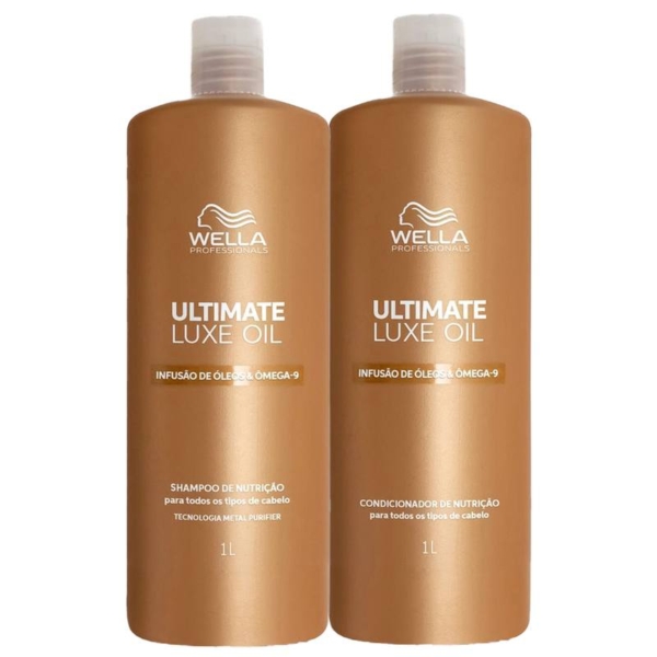 Kit Wella Professionals Ultimate Luxe Oil Salon Duo (2 Produtos)