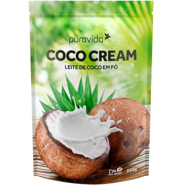 Leite de Coco em Pó Coco Cream 250g Puravida