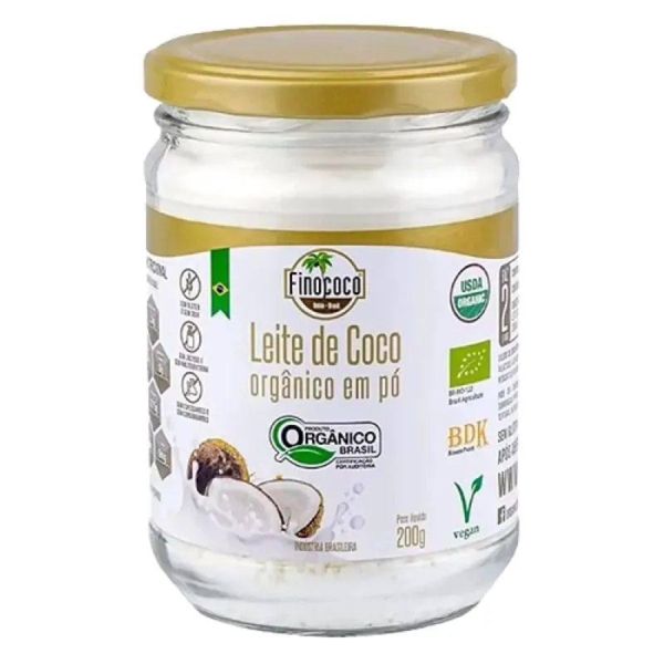 Leite de Coco em Pó Orgânico Finococo 200g