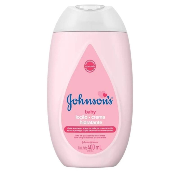 Loção Hidratante Corporal Para Uso Diário Johnson’S Baby 400Ml