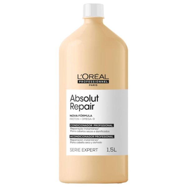 L’Oréal Professionnel Serie Expert Absolut Repair Omega-9 + Protein – Condicionador 1,5L