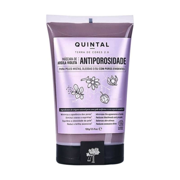 Máscara de Argila Violeta Quintal Antiporosidade 2.0
