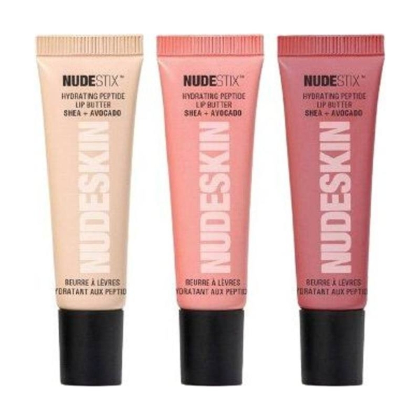 Kit Balm Labial Nudestix Hydrating Peptide Lip Butter