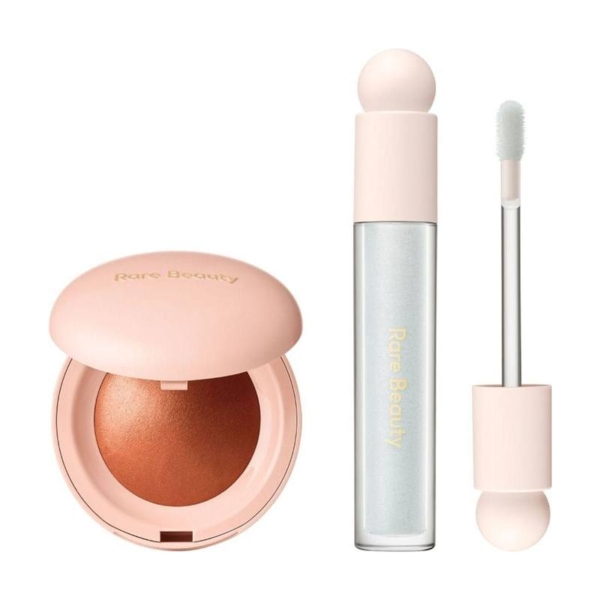 Kit Iluminador e Gloss Labial Rare Beauty