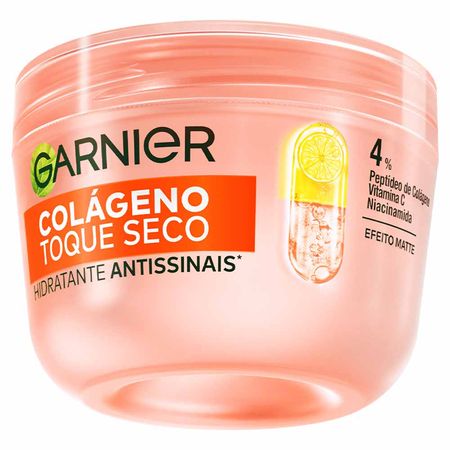 Hidratante Facial Antissinais Garnier Skin Colágeno Toque Seco
