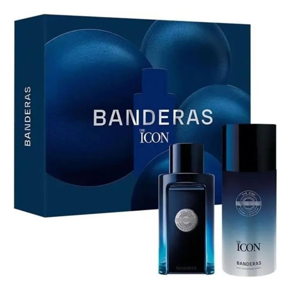 Kit Coffret Antonio Banderas The Icon Masculino Eau de Toilette