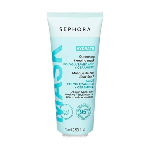 Máscara Noturna Hidratante Sephora Collection Hydrate Ceramidas + Ácido Poliglutâmico