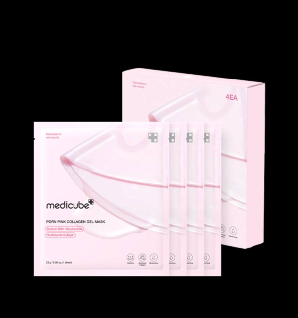 Medicube PDRN Pink Collagen Gel Mask 28g X 4 Unidades
