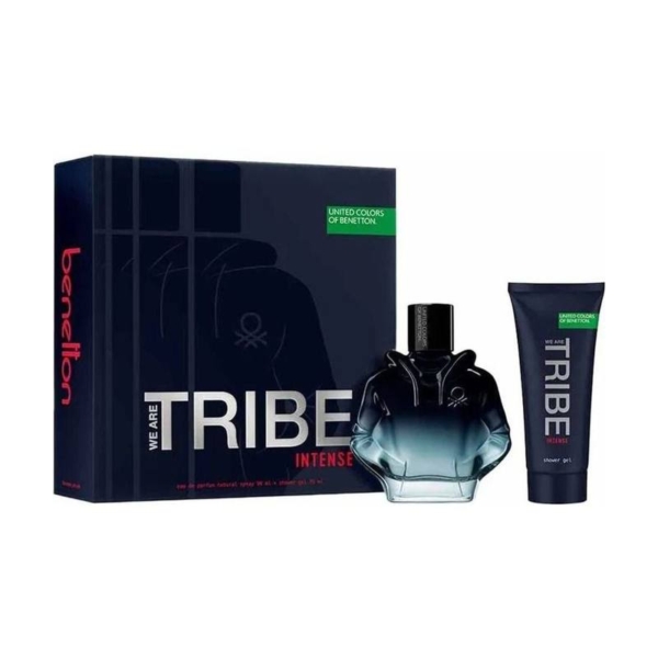 Kit Coffret Benetton United Colors We Are Tribe Intense Masculino Eau de Parfum