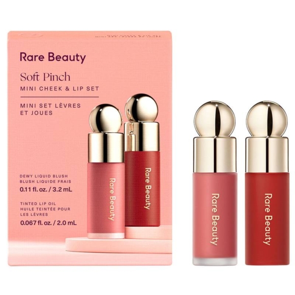 Kit Rare Beauty Mini Blush e Mini Lip Oil
