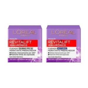 L'Oréal Paris Revitalift Hialurônico Kit Anti-idade - Diurno + Noturno