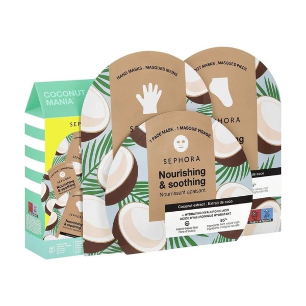 Kit de Máscaras Sephora Collection Coconut Mania