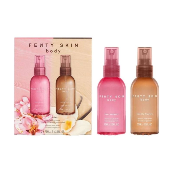 Kit Body Mist Fenty Skin Vanilla Flowers e Hey, Bouquet